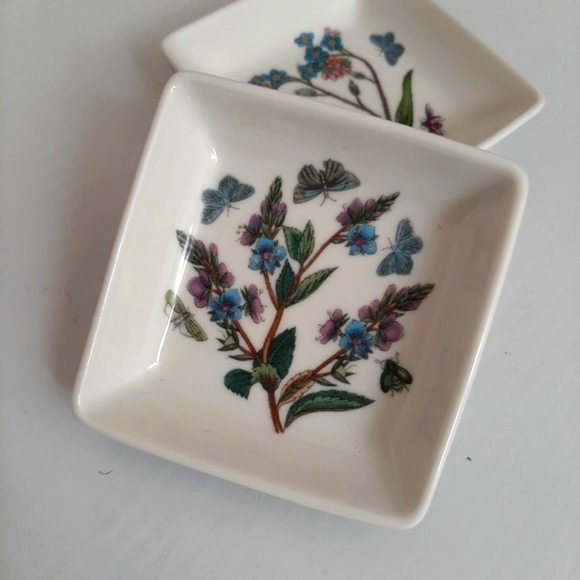 *Portmereirion Botonic Garden Mini Dishes Butter Dipper Dish - Picture 7 of 15